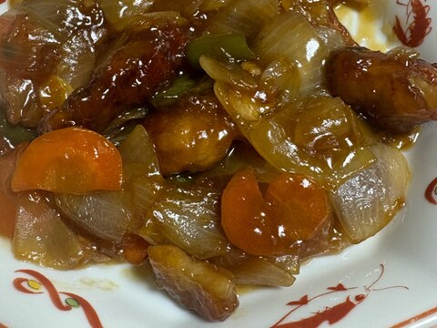 ケチャップを使わない酢豚